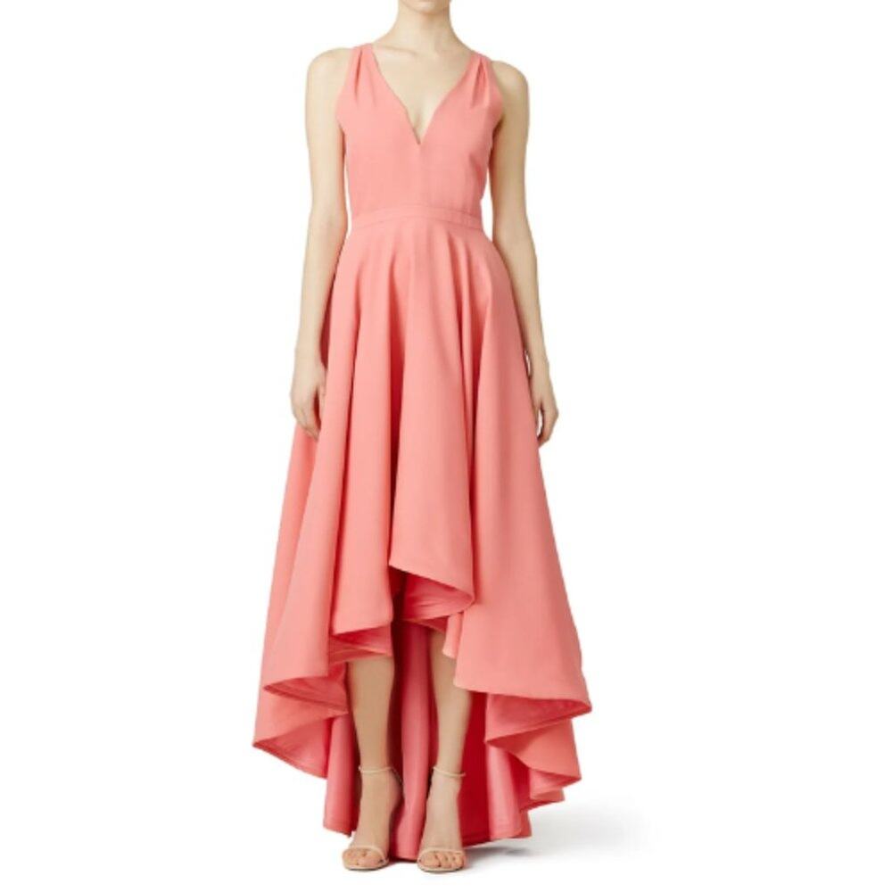 Allison Parris Coral Marilyn Gown in Size 10